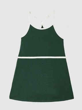 Rylee + Cru Loma Dress in green 2-3y PERFECT CONDITION